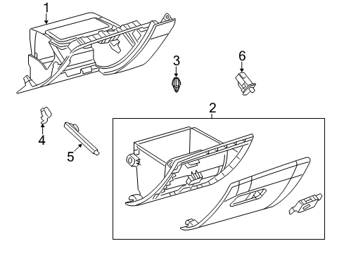 2019 Jeep Compass Glove Box Diagram