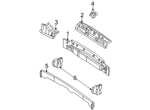 2003 Chrysler PT Cruiser Rear Body Diagram