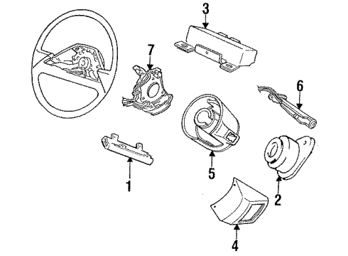 1985 Chrysler Executive Limousine Switches Diagram
