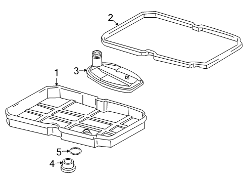 2004 Chrysler Crossfire Automatic Transmission Diagram