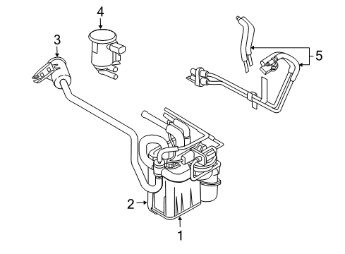 2004 Chrysler Concorde Emission Components Diagram