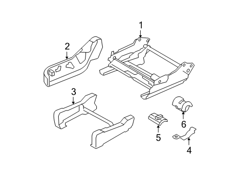 2015 Dodge Grand Caravan Tracks & Components Diagram 2 - Thumbnail