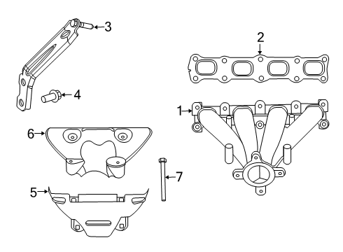 2014 Dodge Journey Exhaust Manifold Diagram