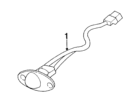 1988 Dodge Daytona License Lamps Diagram