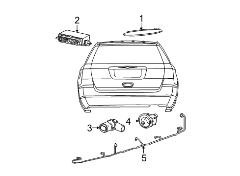 2005 Chrysler Pacifica Electrical Components Diagram