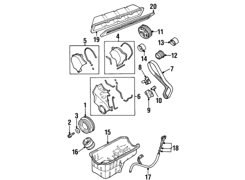 1997 Chrysler Sebring Filters Diagram 4 - Thumbnail