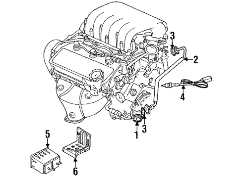 1997 Chrysler Cirrus EGR System Diagram