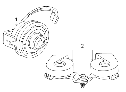 2000 Dodge Dakota Horn Diagram