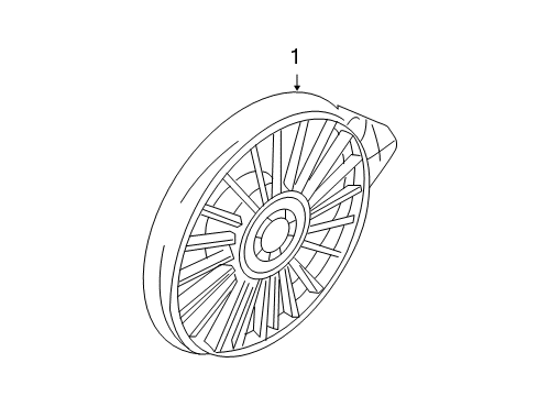 2000 Dodge Dakota Cooling System, Radiator, Water Pump, Cooling Fan Diagram 2 - Thumbnail