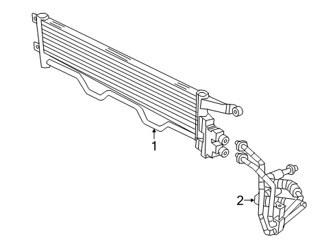 2020 Chrysler Voyager Trans Oil Cooler Diagram