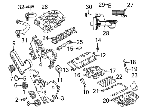 2010 Dodge Journey Filters Diagram 4 - Thumbnail
