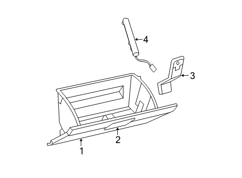 2008 Dodge Avenger Glove Box Diagram