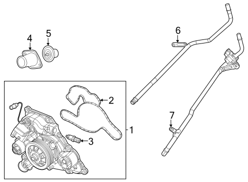 2023 Dodge Durango Heater Core & Control Valve Diagram