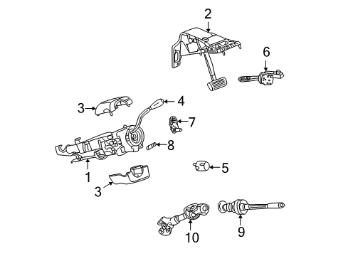 2004 Dodge Ram 1500 Ignition Lock Diagram