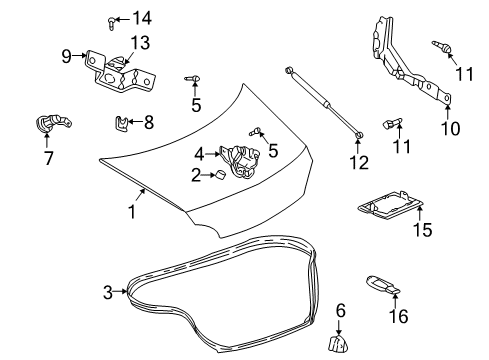 2000 Dodge Intrepid Trunk Diagram