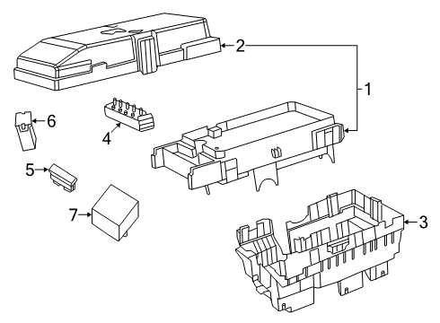 2021 Jeep Cherokee Fuse & Relay Diagram