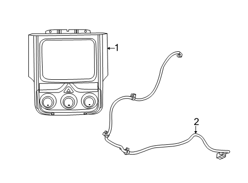 2017 Ram 3500 Navigation System Diagram