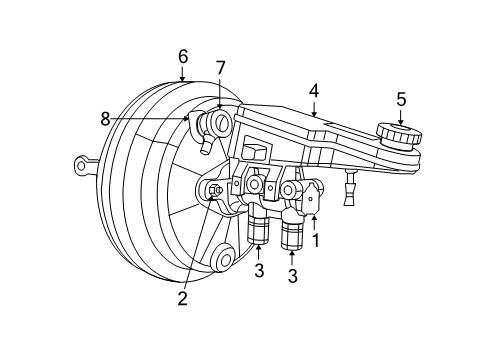 2007 Chrysler Sebring Dash Panel Components Diagram