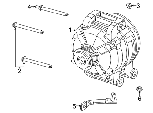 2025 Dodge Durango Alternator Diagram