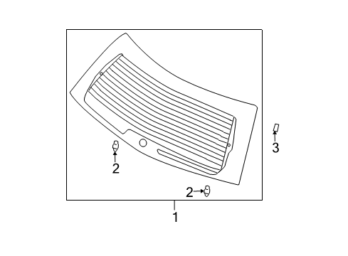 2005 Chrysler Pacifica Lift Gate Diagram