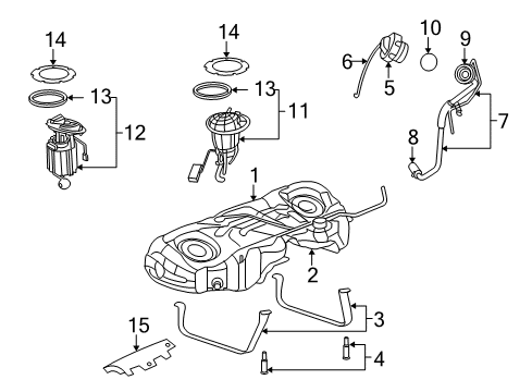 2006 Dodge Magnum Fuel Supply Diagram