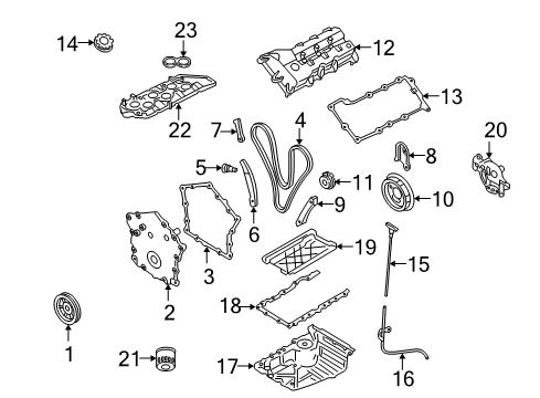 2007 Chrysler 300 Filters Diagram 1 - Thumbnail