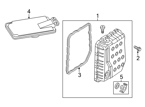 2017 Jeep Patriot Transaxle Parts Diagram