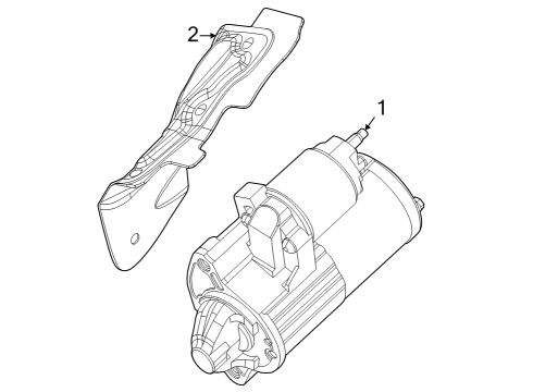 2023 Jeep Wagoneer Starter Diagram