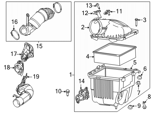 2017 Ram 3500 Air Intake Diagram