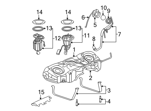 2010 Dodge Charger Fuel Supply Diagram