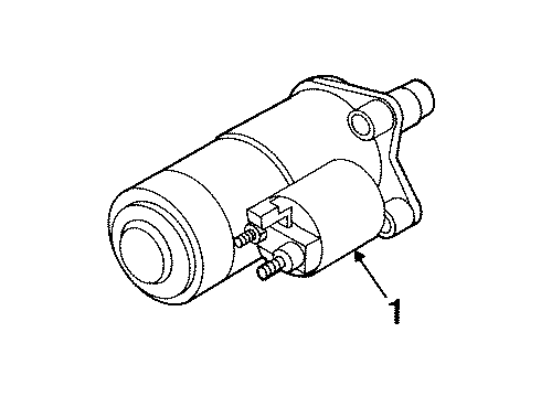 1997 Chrysler Sebring Starter Diagram