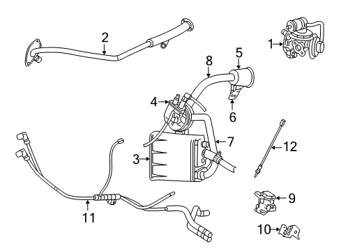 2002 Chrysler Sebring EGR System, Emission Diagram 3 - Thumbnail