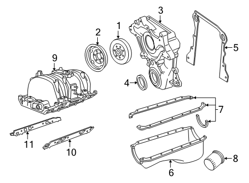 2001 Dodge Ram 1500 Filters Diagram 5 - Thumbnail