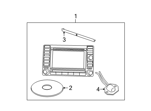 2006 Dodge Magnum Navigation System Diagram