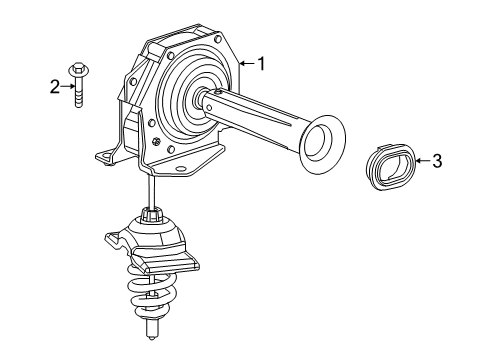 2020 Jeep Gladiator Spare Tire Carrier Diagram