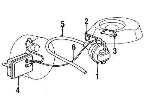 1997 Dodge Stratus Cruise Control System Diagram 1 - Thumbnail