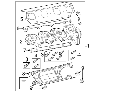 2023 Jeep Wagoneer Exhaust Manifold Diagram