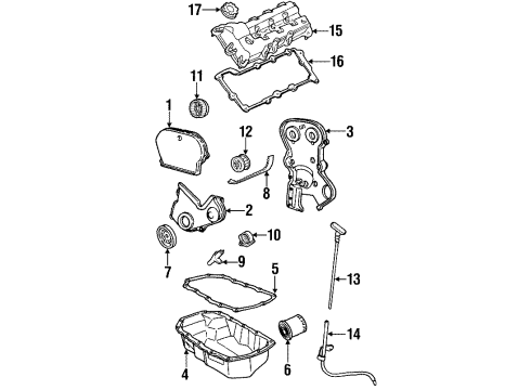 1997 Chrysler Cirrus Filters Diagram