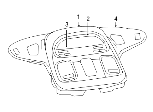 2006 Dodge Ram 1500 Overhead Console Diagram 2 - Thumbnail