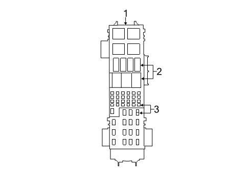 2011 Jeep Grand Cherokee Fuse & Relay Diagram 1 - Thumbnail