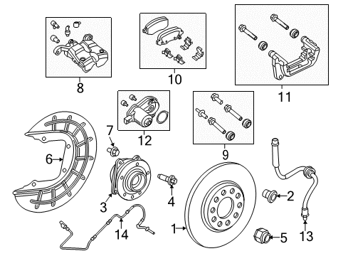 2019 Jeep Compass Rear Brakes Diagram