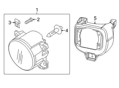 2019 Jeep Renegade Fog Lamps Diagram