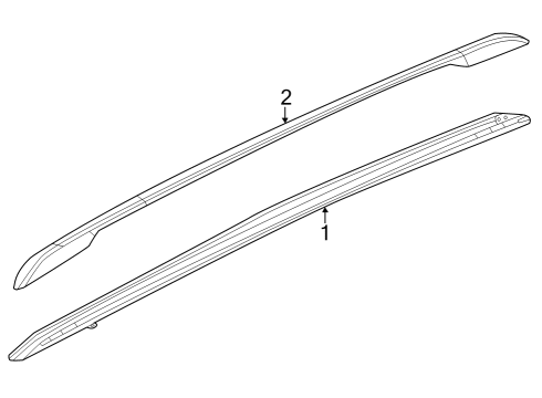 2024 Jeep Grand Cherokee Luggage Carrier Diagram 2 - Thumbnail