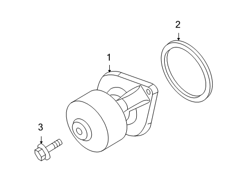 2006 Dodge Ram 2500 Water Pump Diagram 3 - Thumbnail