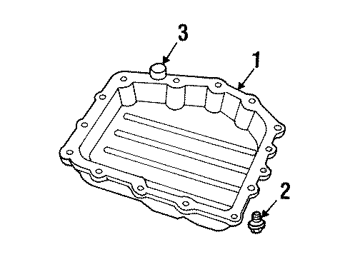 2000 Chrysler Sebring Transaxle Parts Diagram