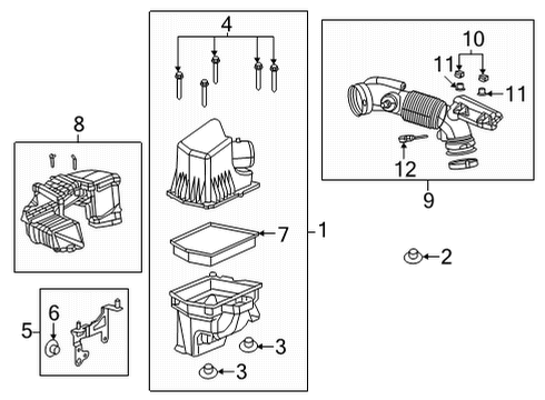 2021 Jeep Cherokee Filters Diagram 2 - Thumbnail