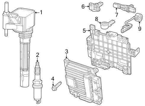 2025 Jeep Wagoneer L Ignition System Diagram