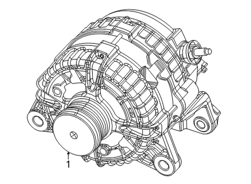 2023 Jeep Grand Wagoneer Alternator  Diagram 3 - Thumbnail