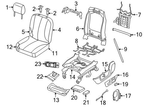 2017 Ram 3500 Power Seats Diagram