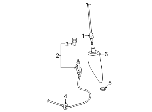 2017 Ram 3500 Antenna & Radio Diagram 2 - Thumbnail